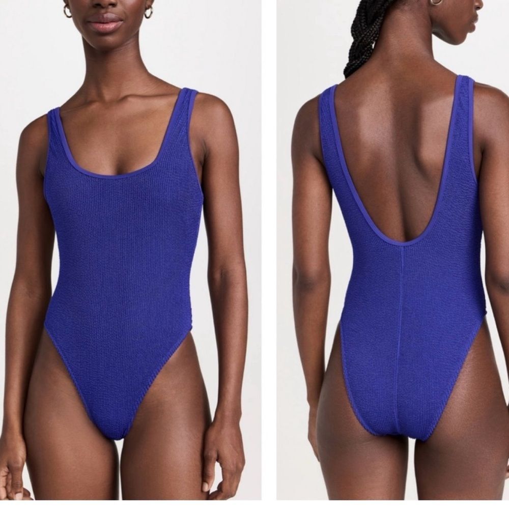 New Good American Square Neck High Leg One Piece Size 4XL / 5XL